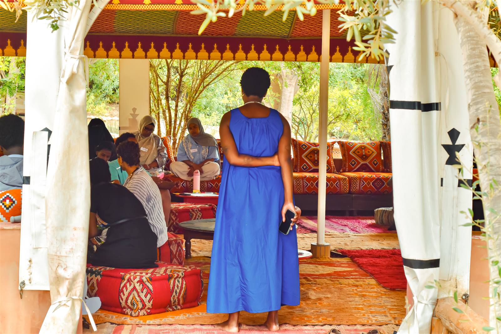 A Coffee Afrik women's leadership circle